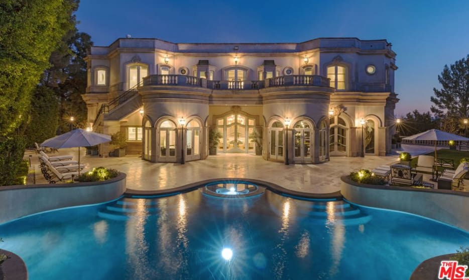 35 Million European Inspired Mansion In Beverly Hills California