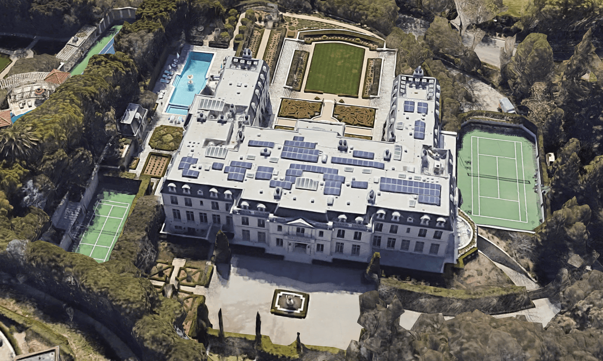 Inside A 60 000 Square Foot Bel Air Mega Mansion PHOTOS