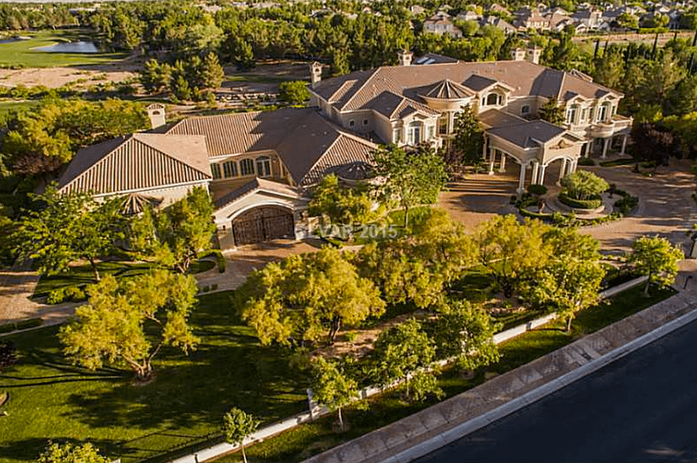 9.95 Million 16,000 Square Foot Mansion In Las Vegas, NV Homes of the Rich
