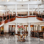 2-story Foyer with Double Staircase