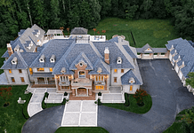 The Draper Castle - A 23,000 Square Foot Brick & Stone Mansion In ...