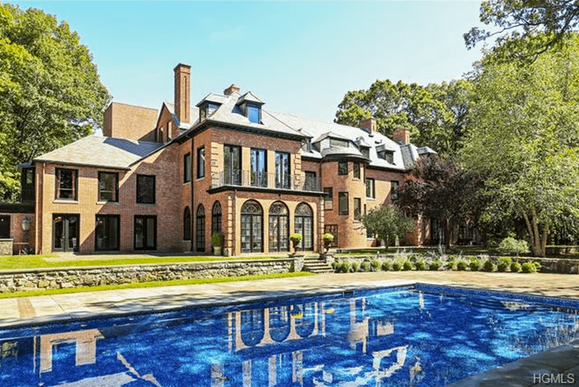 23 Million 20,000 Square Foot Renovated Brick Mansion In