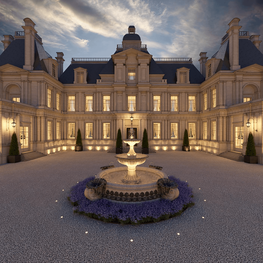 40,000 Square Foot French Chateau In England (PHOTOS)