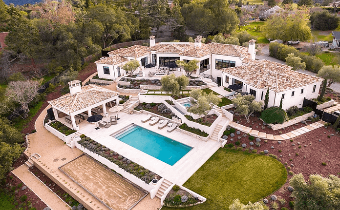 $20 Million Hilltop Home In Los Altos Hills, California (FLOOR PLANS ...