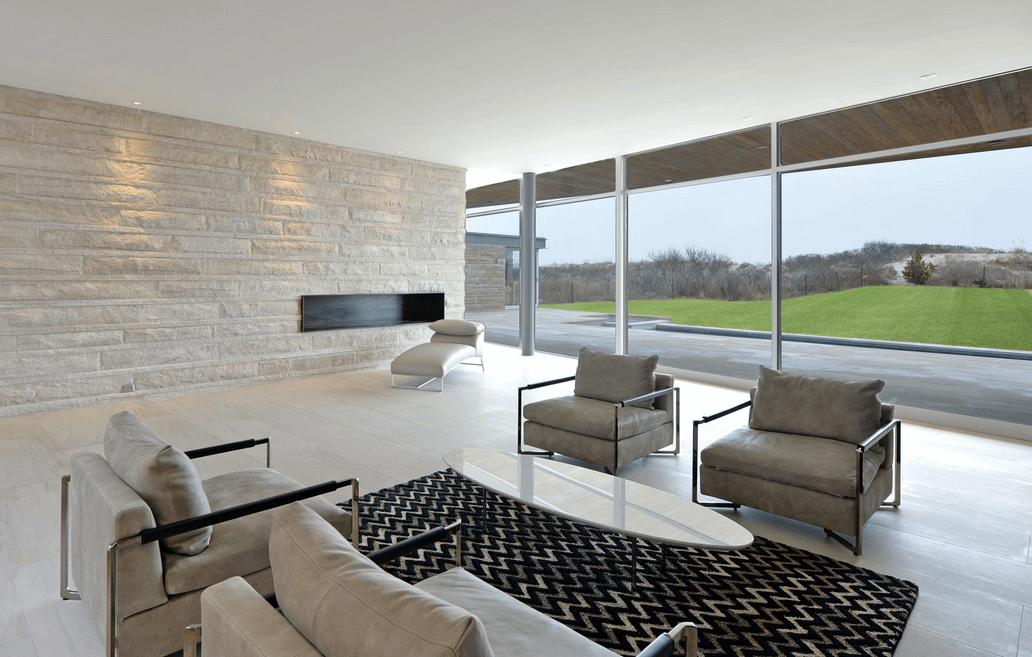 29.95 Million Oceanfront Contemporary Mansion In Bridgehampton, NY