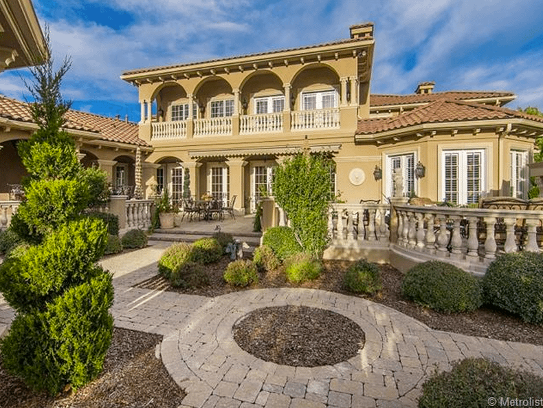 $4.5 Million 11,000 Square Foot Italian Inspired Mansion In Cherry ...