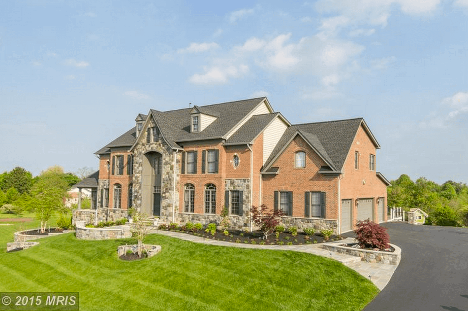 Brick & Stone Colonial Mansion In Laytonsville, MD For Under 1.5