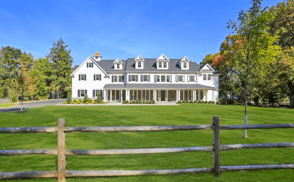 3.25 Million Newly Built Colonial Mansion In Morristown, NJ Homes of