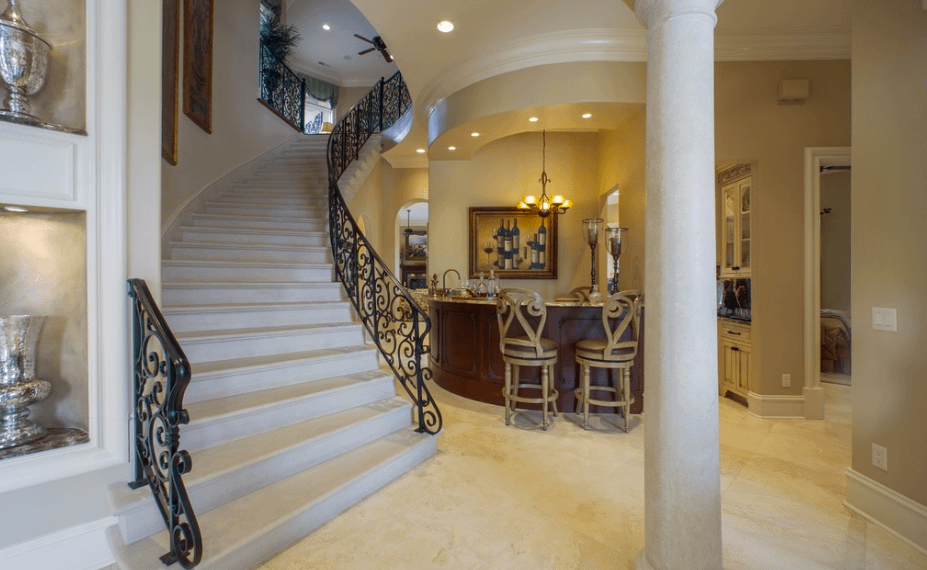 10,000 Square Foot Mediterranean Golf Course Mansion In Ringgold, GA