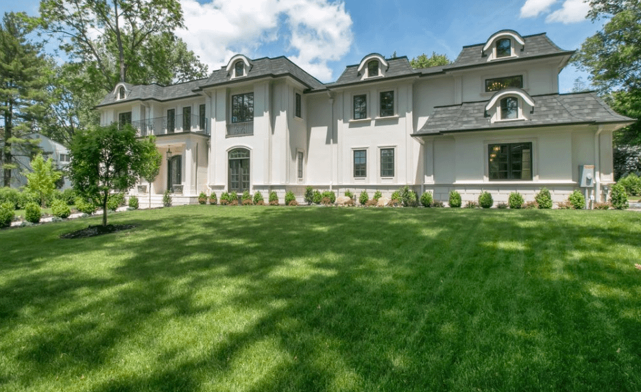4.2 Million Newly Built French Style Mansion In Demarest, NJ Homes of the Rich