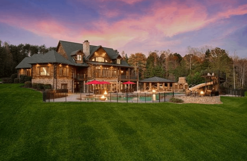 Home On 148 Acres In Stanley, North Carolina Homes of the Rich