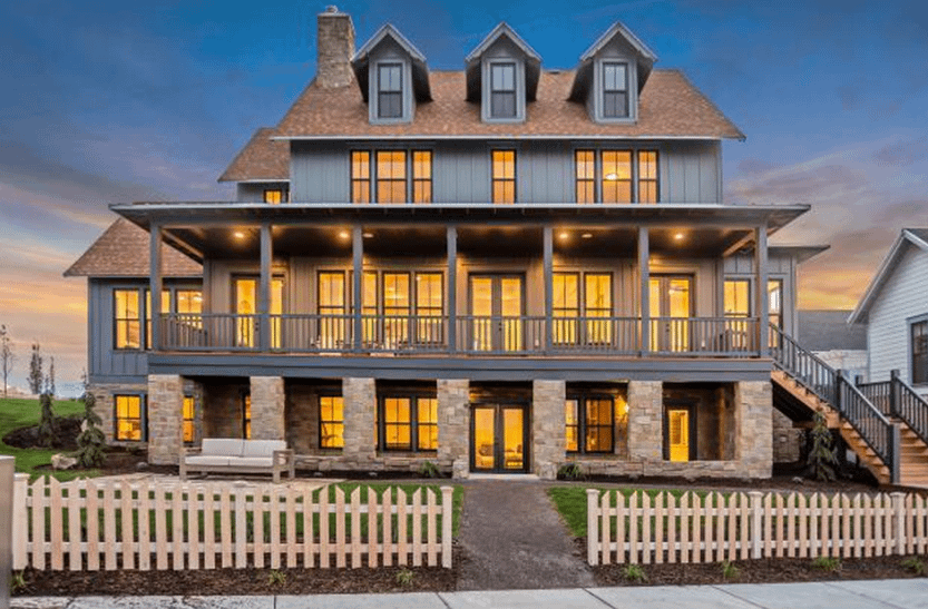 Modern Farmhouse Style New Build In South Jordan, Utah Homes of the Rich