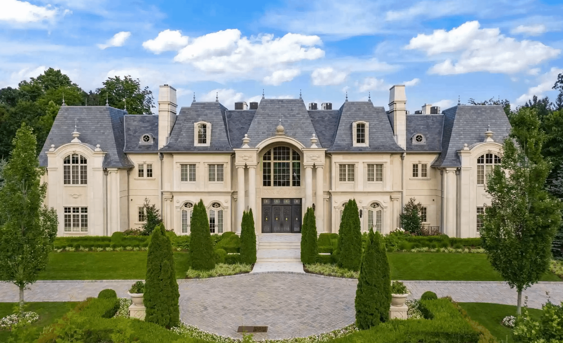 $25 Million Limestone Home In Alpine, New Jersey (PHOTOS)