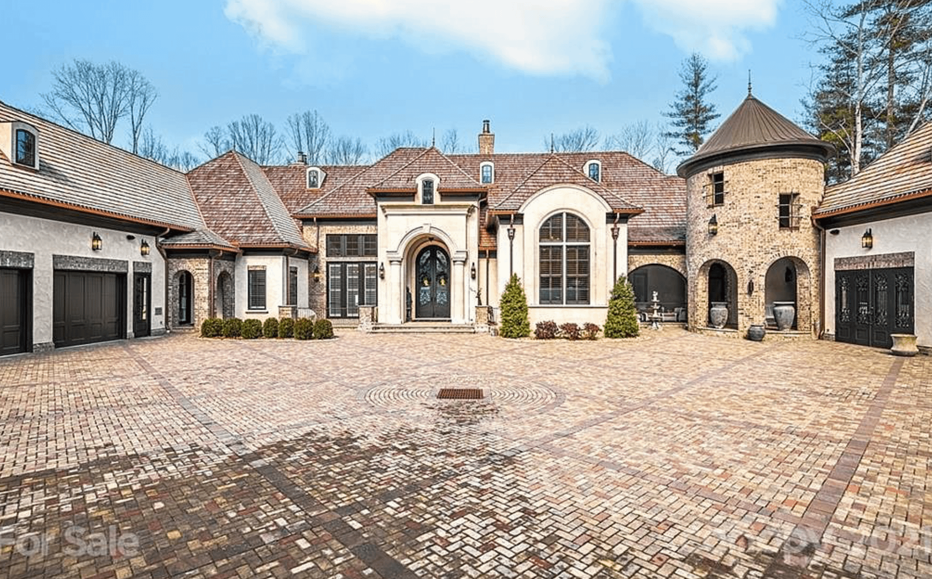 9.5 Million Newly Built European Style Home In Asheville, North