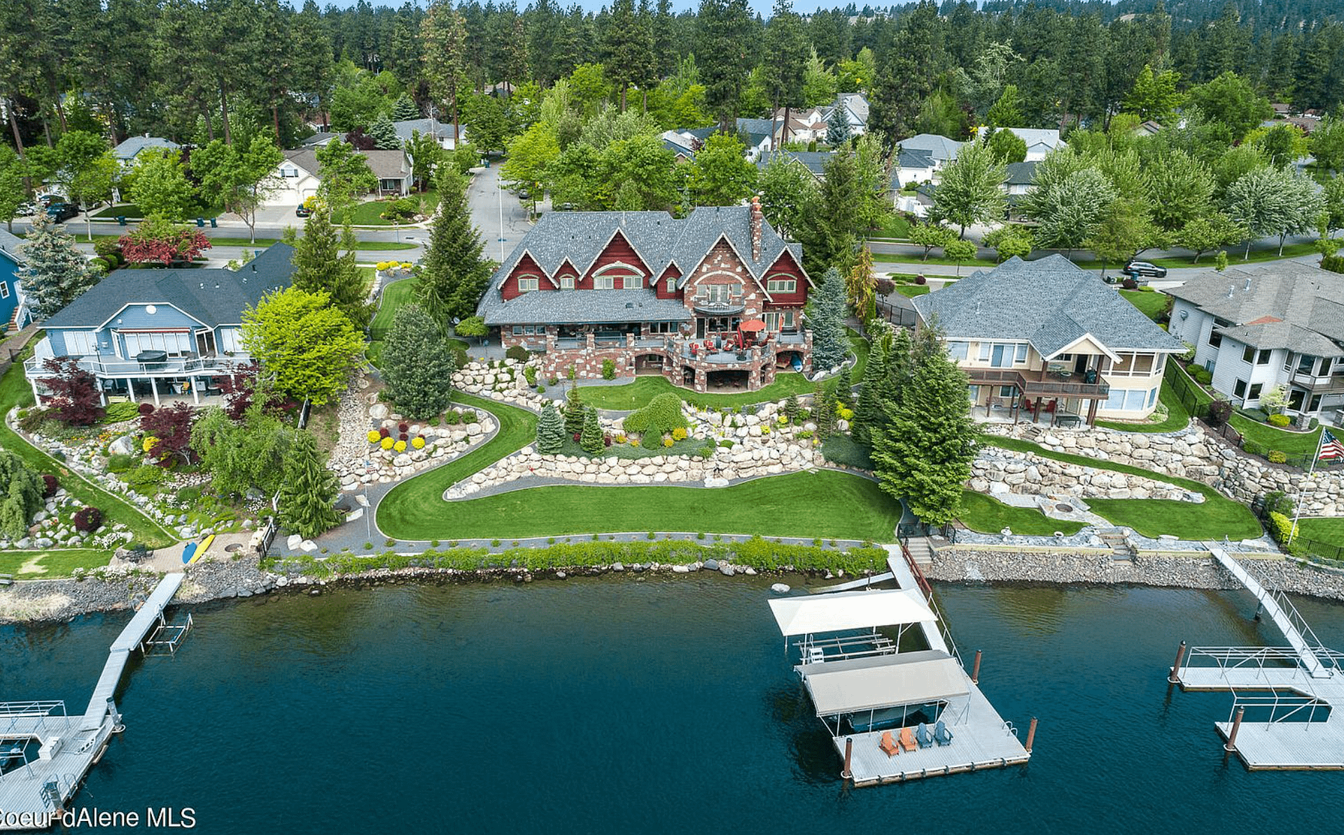5 Million Riverfront Home In Post Falls, Idaho (PHOTOS) Homes of the
