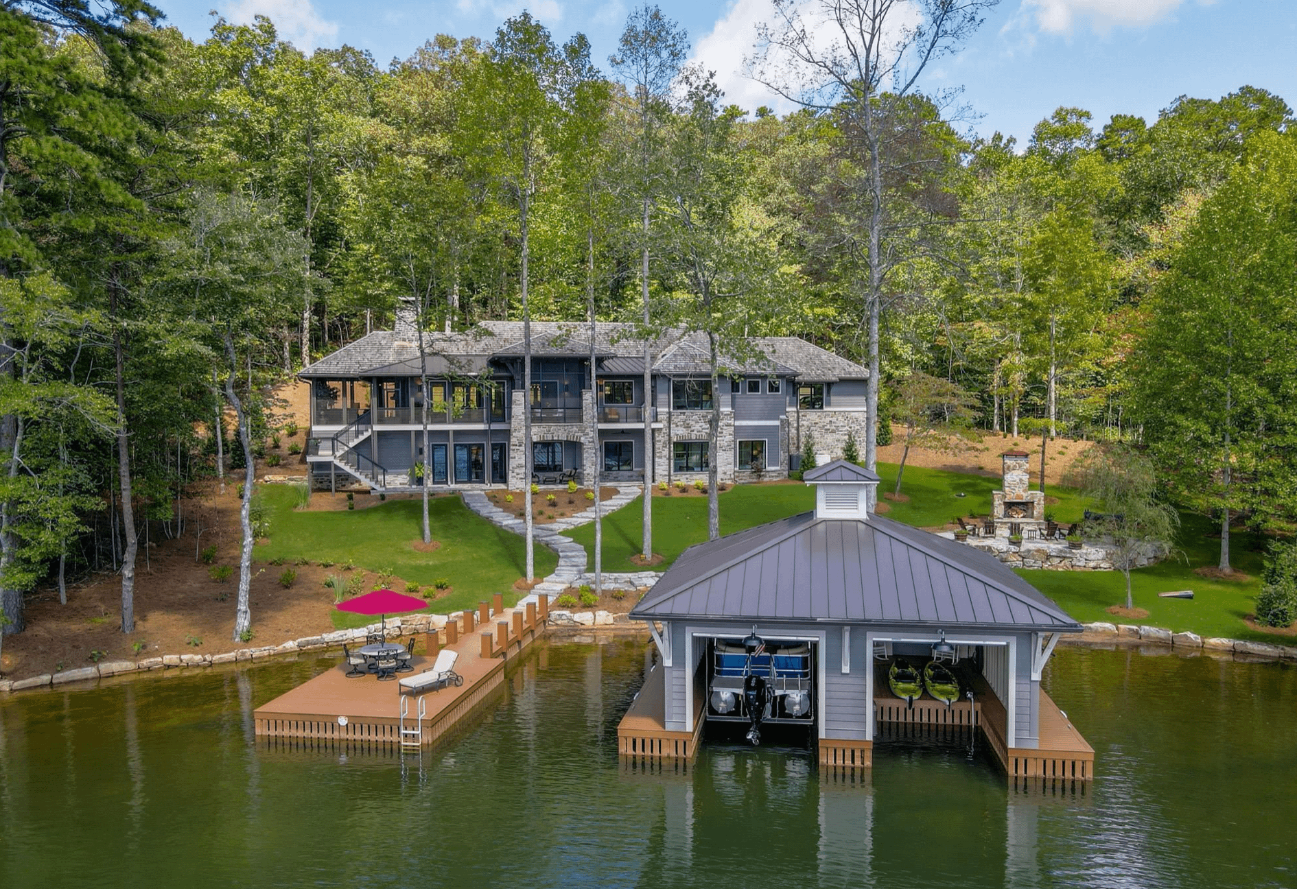  Million Lakefront Home In Clarkesville, Georgia (PHOTOS)