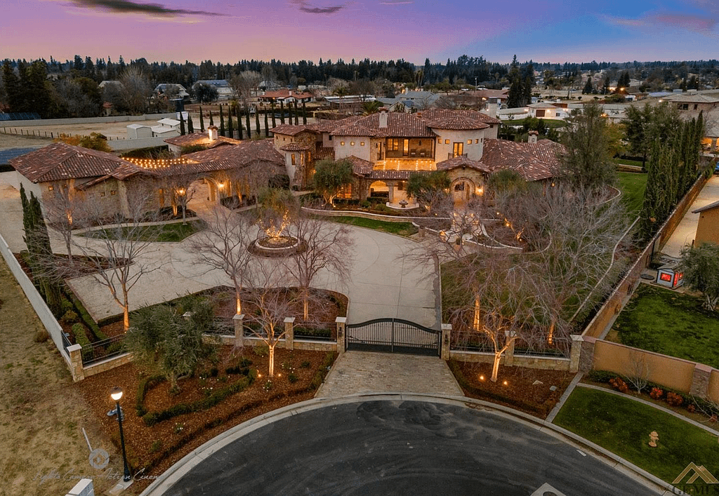 3.695 Million Mediterranean Home In Bakersfield, California Homes of