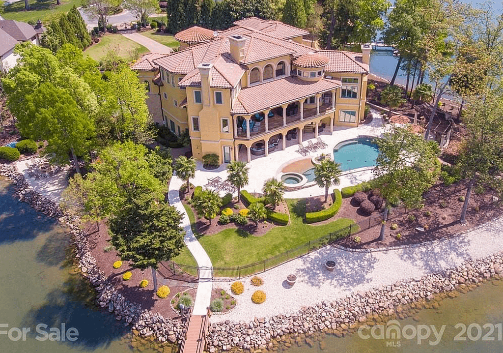 6 5 Million Mediterranean Style Lakefront Home In Cornelius North   Screen Shot 2021 05 16 At 10.46.28 AM 