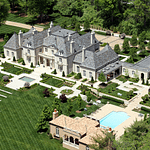 Aerial Pics Of A Stunning French Inspired Mansion In St. Louis, MO ...