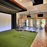 Golf Simulator Room/Gym