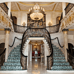 30 Impressive Double Staircases (PHOTOS) - Homes of the Rich