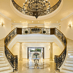 30 Impressive Double Staircases (PHOTOS) - Homes of the Rich