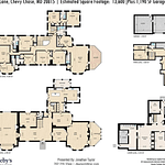 Historic Brick Mansion In Chevy Chase, Maryland (FLOOR PLANS) - Homes ...