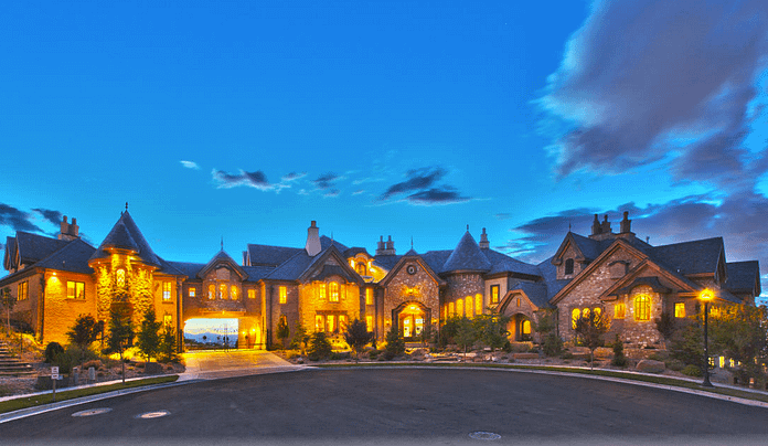 The Draper Castle - A 23,000 Square Foot Brick & Stone Mansion In ...