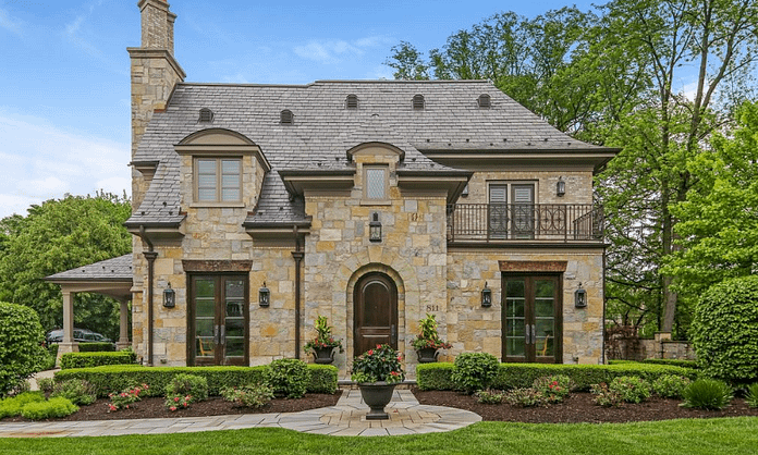 Charming French Style Home In Hinsdale, Illinois (FLOOR PLANS) - Homes ...