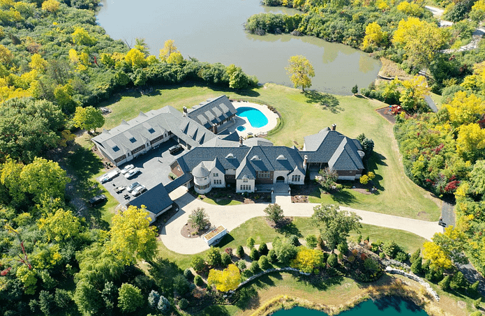 24,000 Square Foot Home In Oak Brook, Illinois (PHOTOS)