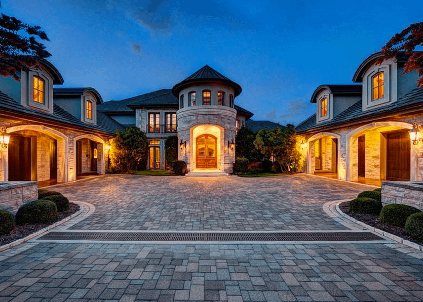 Chateau At Costa Bella A French Inspired Waterfront Mansion In Austin