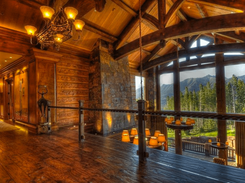 Belz Chateau A 24 Million Mountaintop Mansion In Big Sky, MT Homes