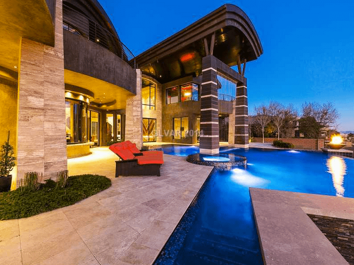 11,000 Square Foot Contemporary Mansion In Las Vegas, NV - Homes of the ...