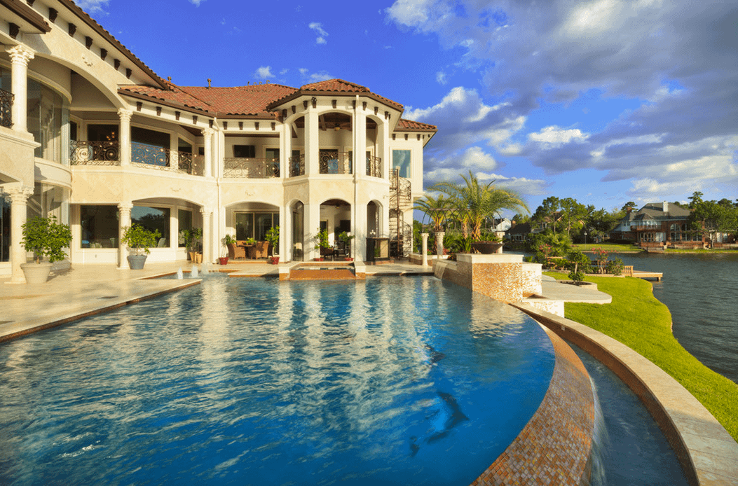 Lavish Newly Built Mediterranean Mansion In The Woodlands, TX - Homes ...