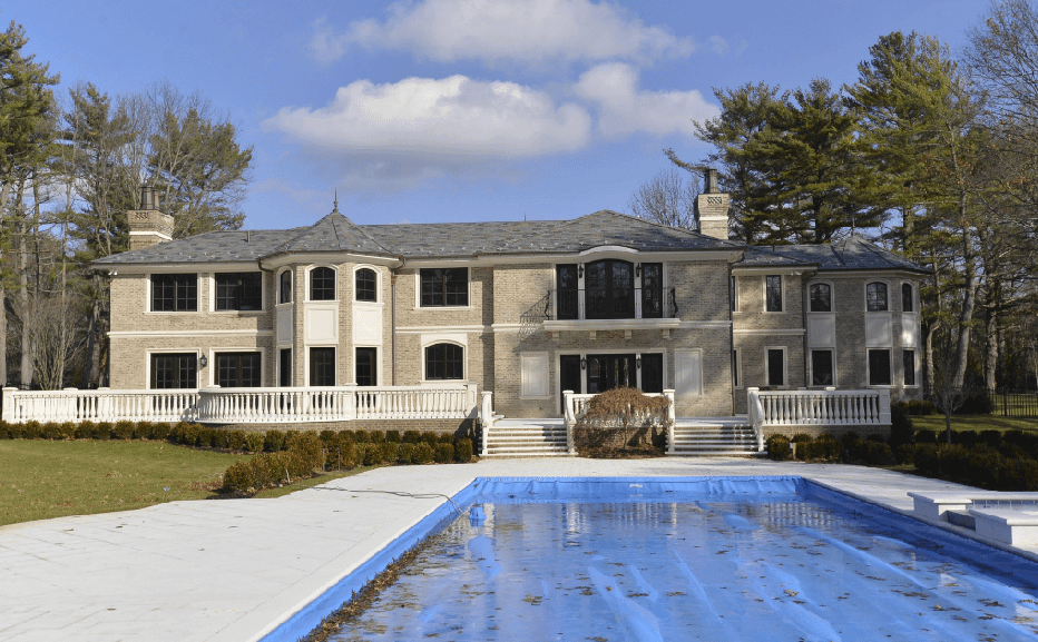 7.988 Million Newly Built Brick Colonial In Old Westbury, NY Homes