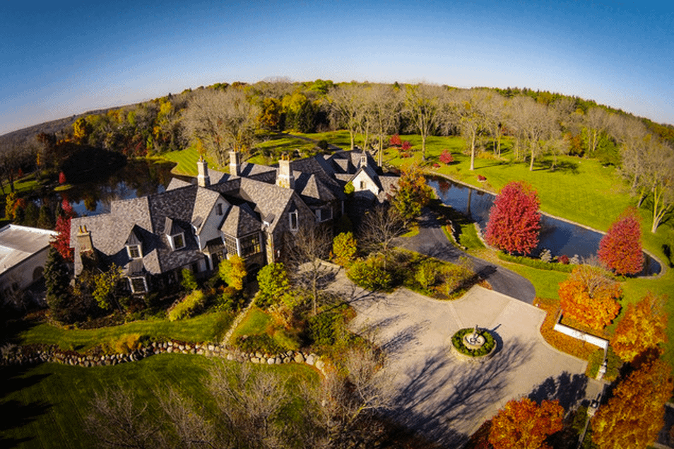 The Hidden Ponds Estate In Barrington, IL ReListed Homes of the Rich
