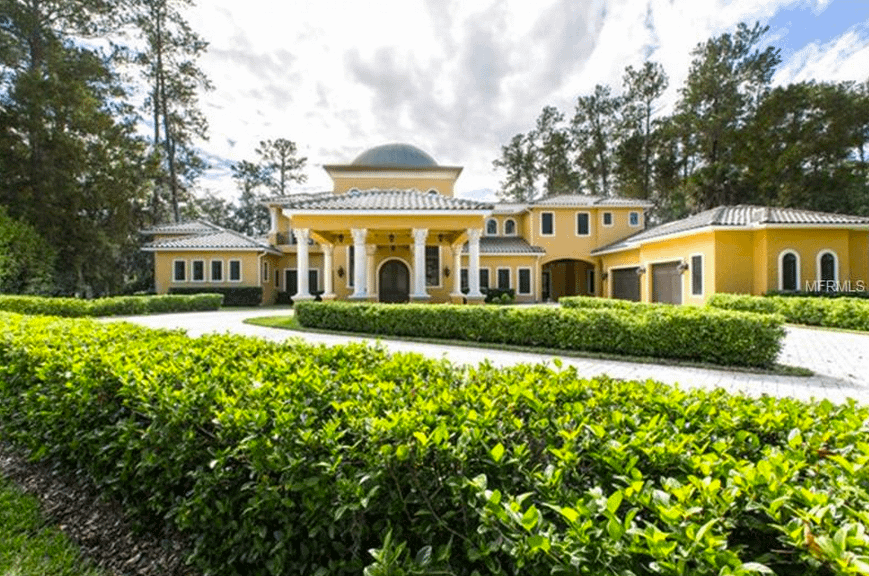 3 Million Newly Listed Lakefront Mansion In Longwood, FL Homes of the Rich