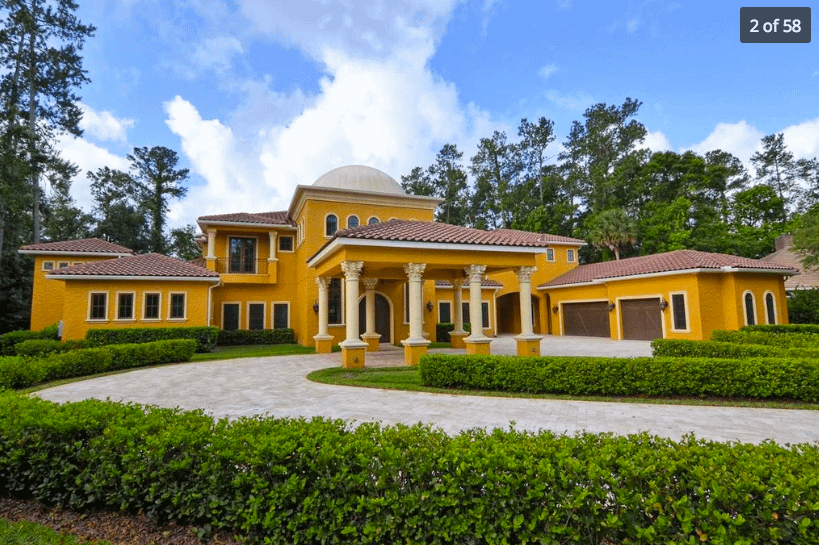 3 Million Newly Listed Lakefront Mansion In Longwood, FL Homes of the Rich