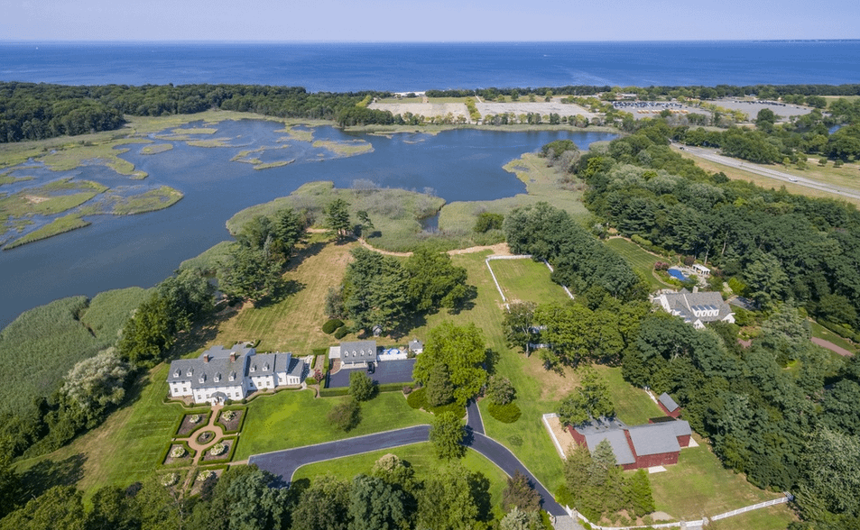 12,000 Square Foot Restored Waterfront Georgian Colonial Mansion In ...