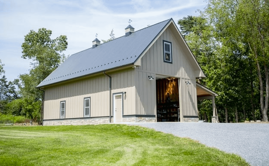 3.9 Million Newly Built Contemporary Farmhouse Style Mansion In Penn