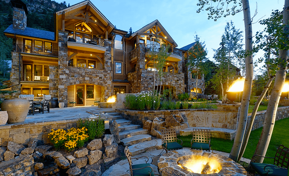 8.89 Million Mountaintop Mansion In Aspen, CO Homes of the Rich
