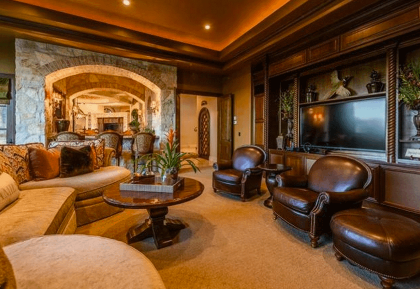 4.2 Million Waterfront Tuscan Mansion In Jonestown, TX Homes of the Rich