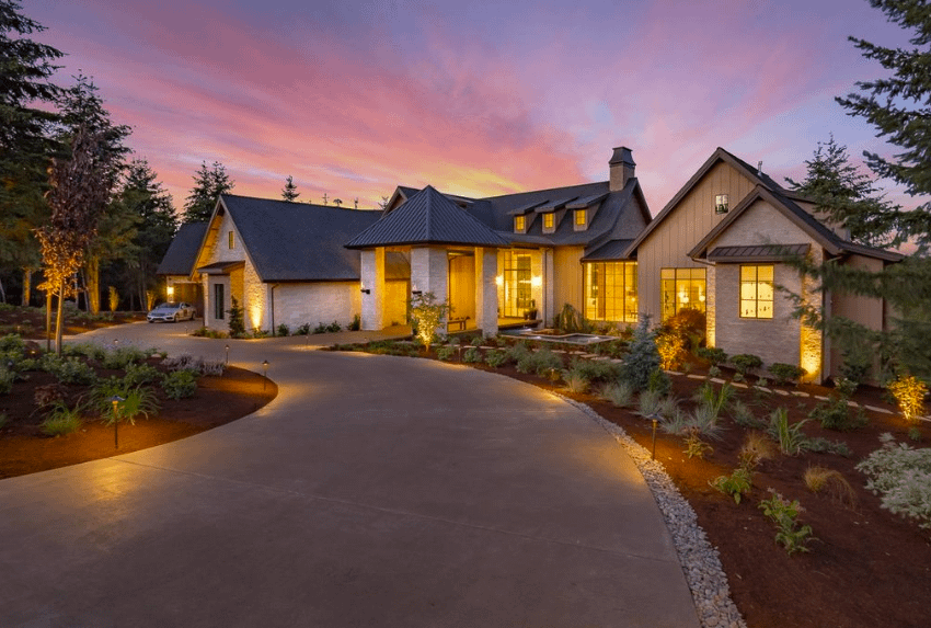 4.195 Million Newly Built Contemporary Home In West Linn, OR Homes