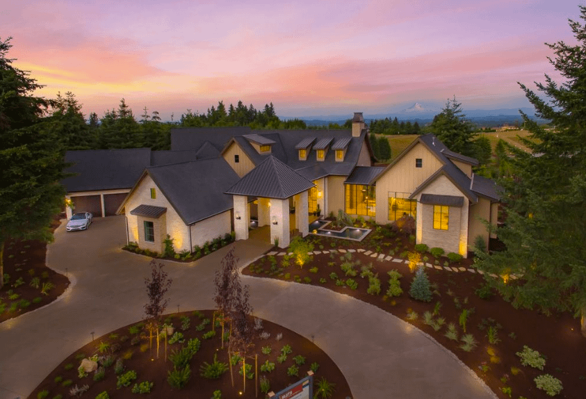 4.195 Million Newly Built Contemporary Home In West Linn, OR Homes
