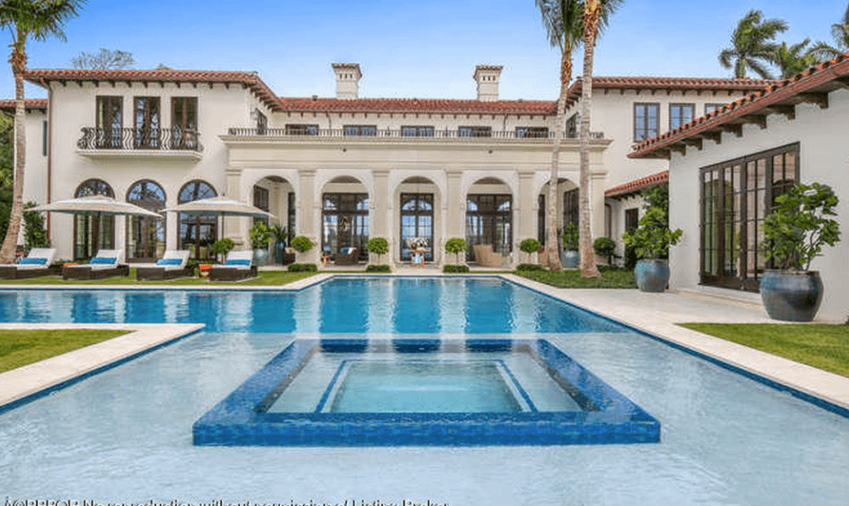$39.5 Million Newly Built Lakefront Mansion In Palm Beach, FL - Homes ...