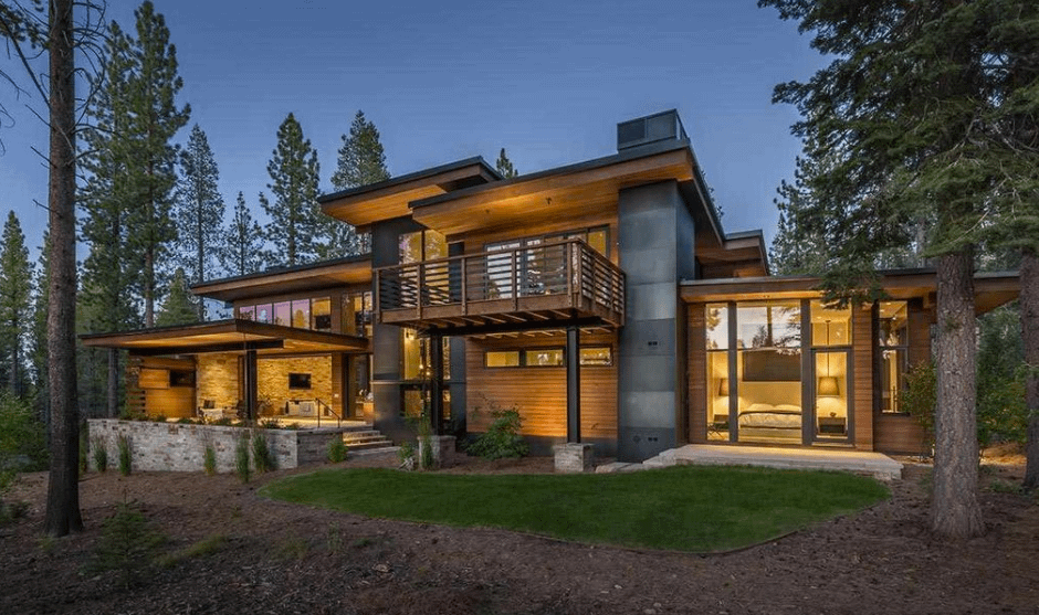 $5.5 Million Newly Built Contemporary Home In Truckee, CA - Homes of ...