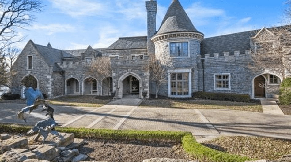 18,000 Square Foot Lakefront Stone Mansion In Kansas City, MO - Homes ...