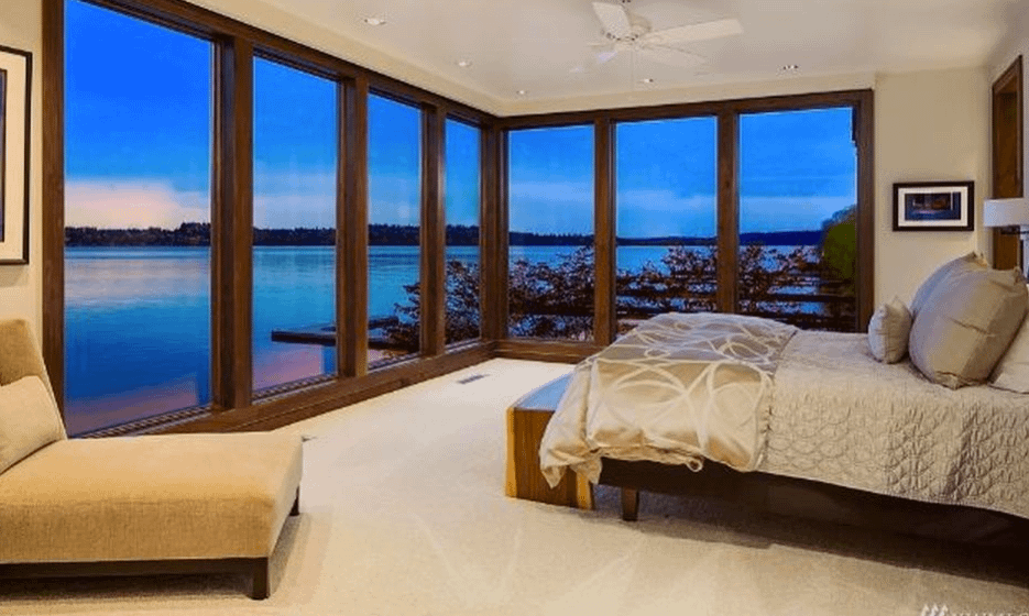 8.9 Million Newly Built Contemporary Lakefront Home In Medina, WA