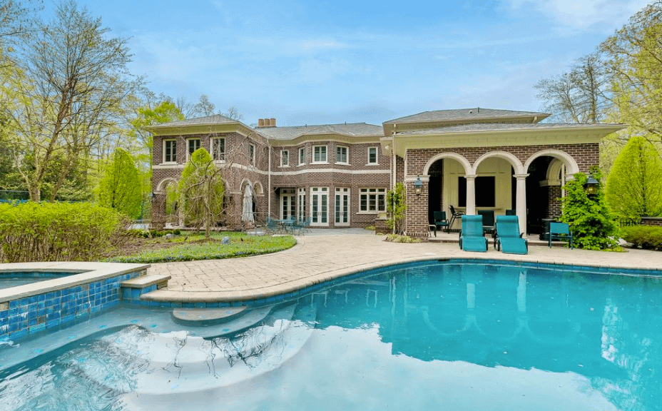 5.2 Million Newly Built Brick Mansion In Demarest, NJ Homes of the Rich