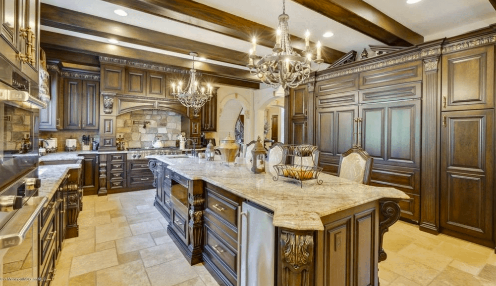 $3.3 Million Stone & Stucco Mansion In Colts Neck, NJ - Homes of the Rich